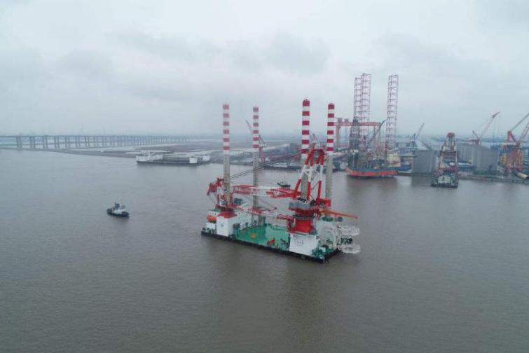 “三航风和”1200吨风电安装平台