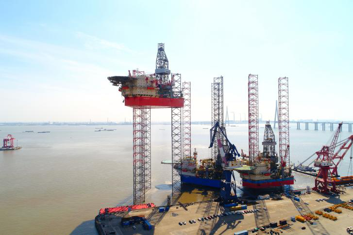 “振海二号、三号、五号、六号”400尺钻井平台